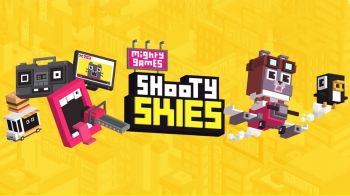 Shooty Skies - Aracde Flyer Shooty Skies - Aracde Flyer