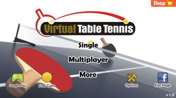 Virtual Table Tennis Virtual Table Tennis
