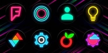 Neon Glow C - Icon Pack Neon Glow C - Icon Pack