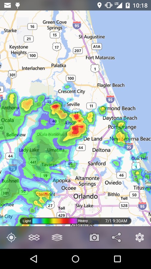 MyRadar Weather Radar - новое слово в погодных приложениях. 