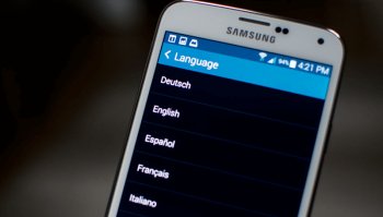 Как переключить язык на Андроид