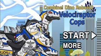 Dino Robot - Velociraptor Cops Dino Robot - Velociraptor Cops