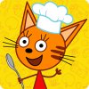 Три Кота Кулинарное Шоу: Готовить, Игры Для Детей