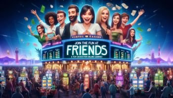 Как виртуальное казино Френдс стало популярным?