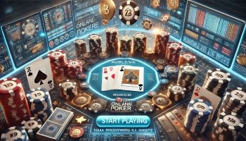 Рублевые ставки в онлайн покере: как приступить к игре?