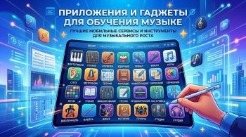 Учим музыку по телефону: обзор приложений 2026 года