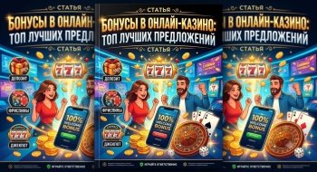 Бонусы в онлайн-казино: топ лучших предложений