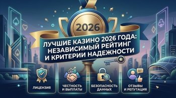Лучшие казино 2026 года: независимый рейтинг и критерии надежности