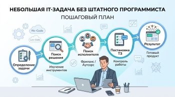 Небольшая IT-задача без штатного программиста: пошаговый план
