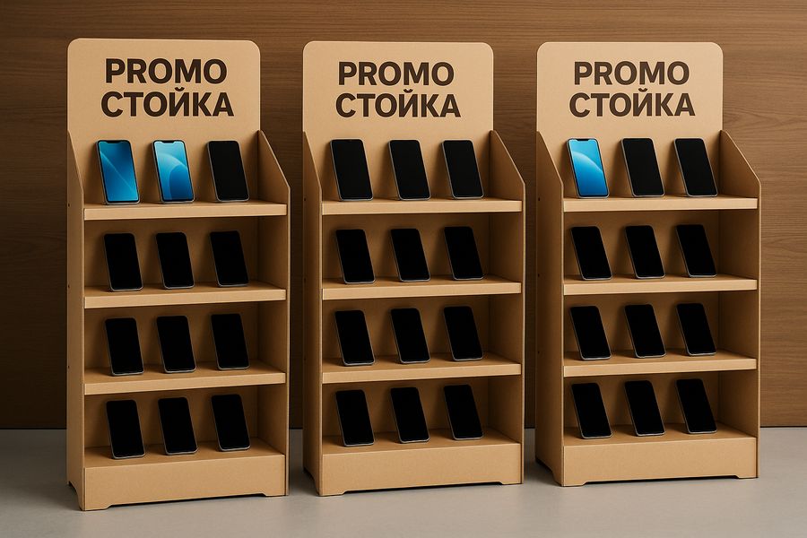 Промо стойки: офлайн-инструмент в цифровую эпоху Промо стойки: офлайн-инструмент в цифровую эпоху