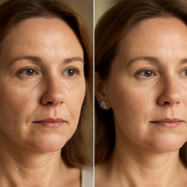 Видимые результаты мезотерапии лица до и после курса