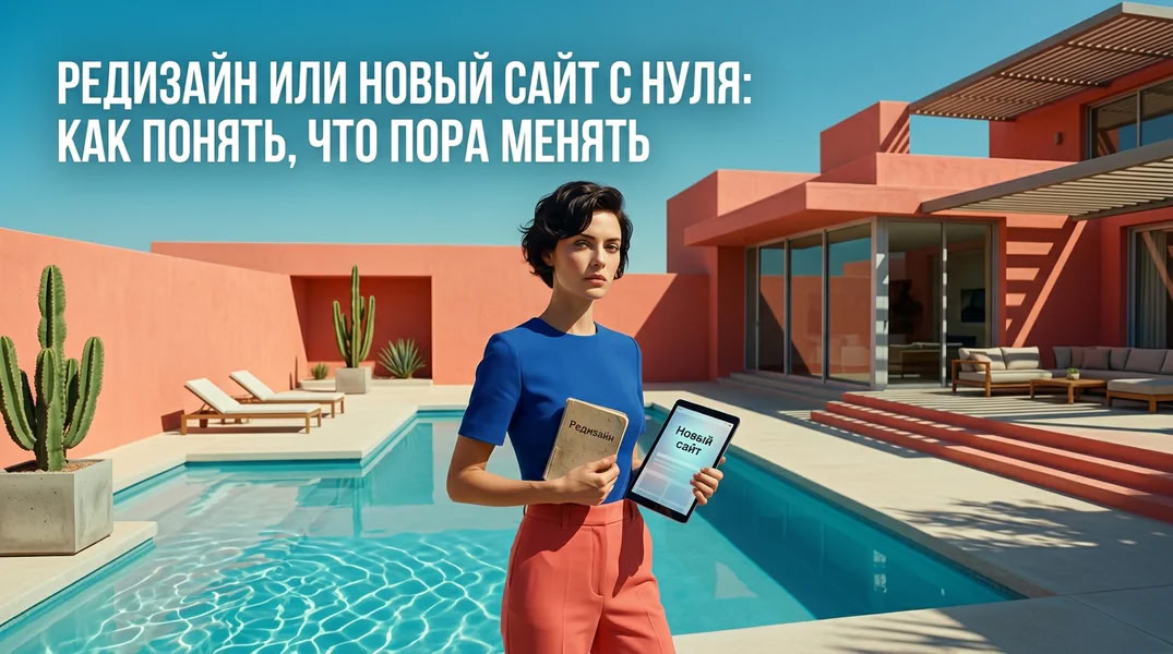 Редизайн или новый сайт с нуля: как понять, что пора менять Редизайн или новый сайт с нуля: как понять, что пора менять