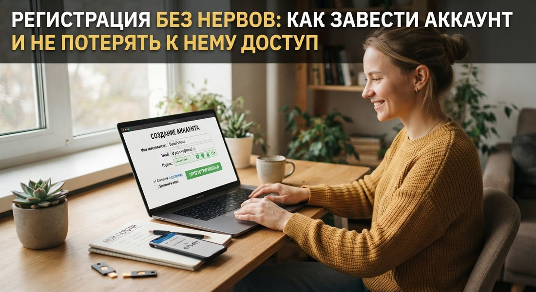 Регистрация без нервов: как завести аккаунт и не потерять к нему доступ Регистрация без нервов: как завести аккаунт и не потерять к нему доступ
